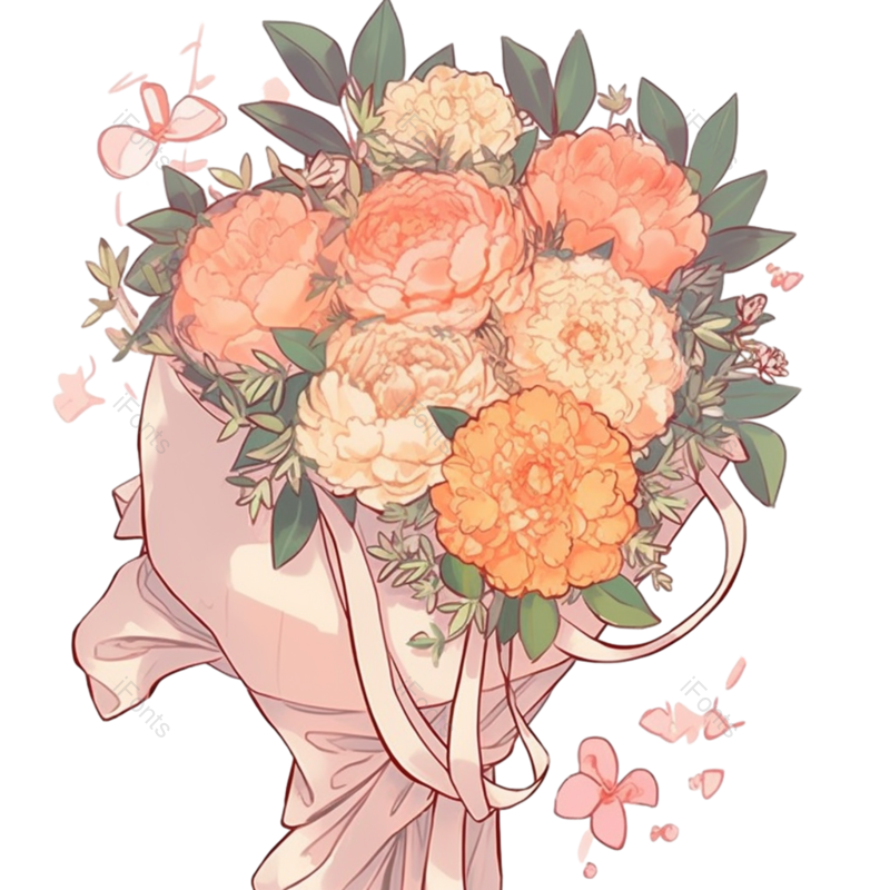 母亲节图片,花卉元素,花草PNG,花朵免抠素材
